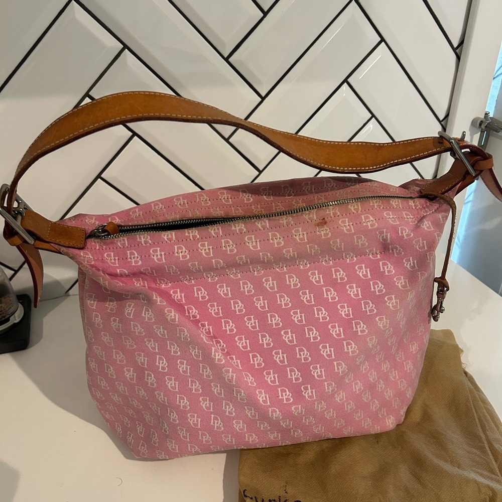 Dooney & Burke Pink Shoulder Bag